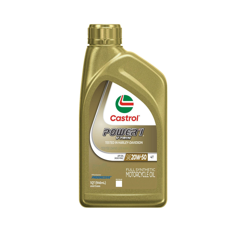 Power 1 Motorcycle Oil 4T 10W40, 946mL W6345