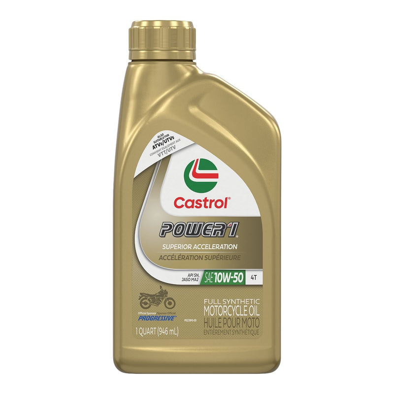 Power1 Motorcycle Oil 4T 10W50, 946-mL B6271