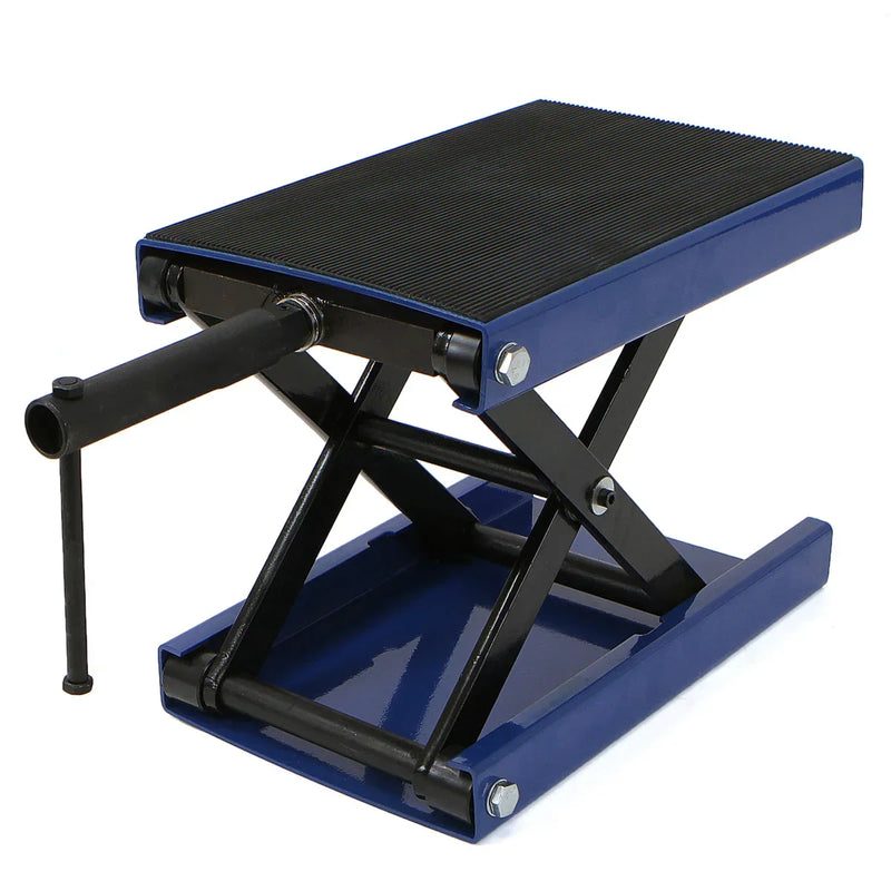 Heavy Duty Motorcycle Jack Center Scissor Lift 1100lbs Dolly Table U8837