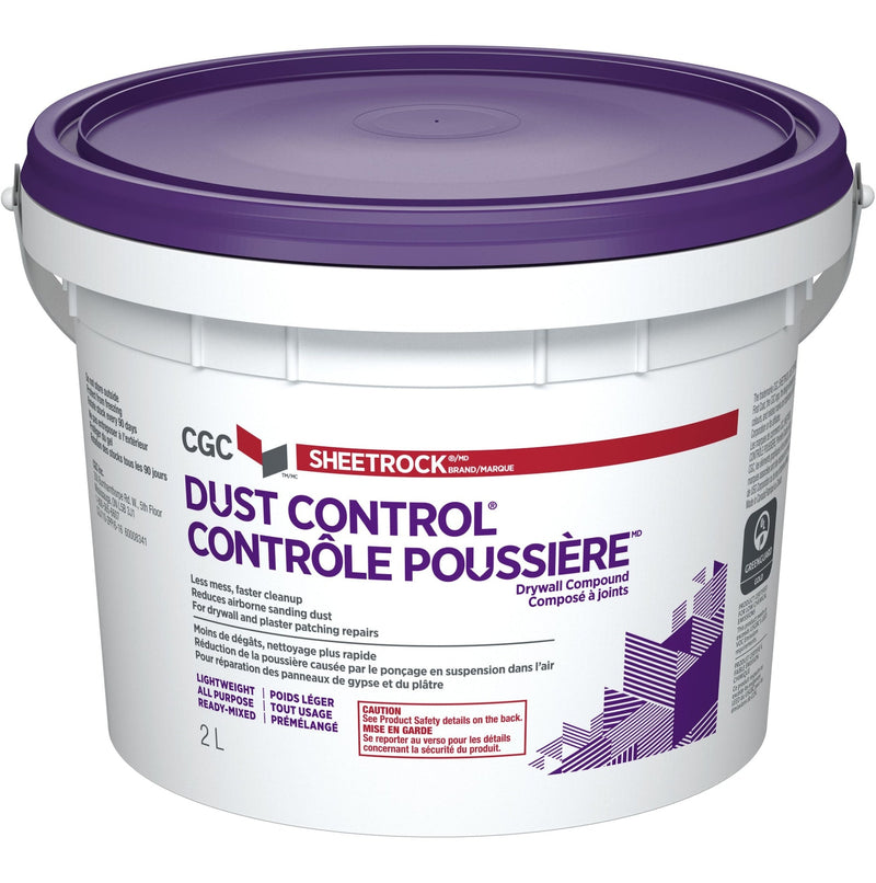 Sheetrock Dust Control Drywall Compound, Ready-Mixed G1266