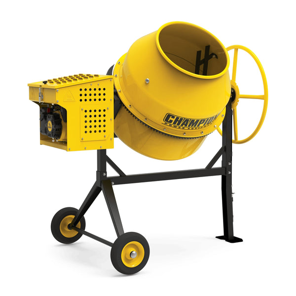 Power Equipment 201495 8.8-cu.ft 79cc Gas-Powered Heavy Duty Cement Mixer, 450-lb Capacity I9224