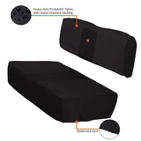 UTV Bench Seat Cover, Fits Mule (2015 Models & Older), Black