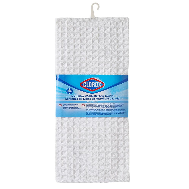 Waffle Microfiber Towel Kitchen Set, 16-in x 26-in, 2-pk Y3868