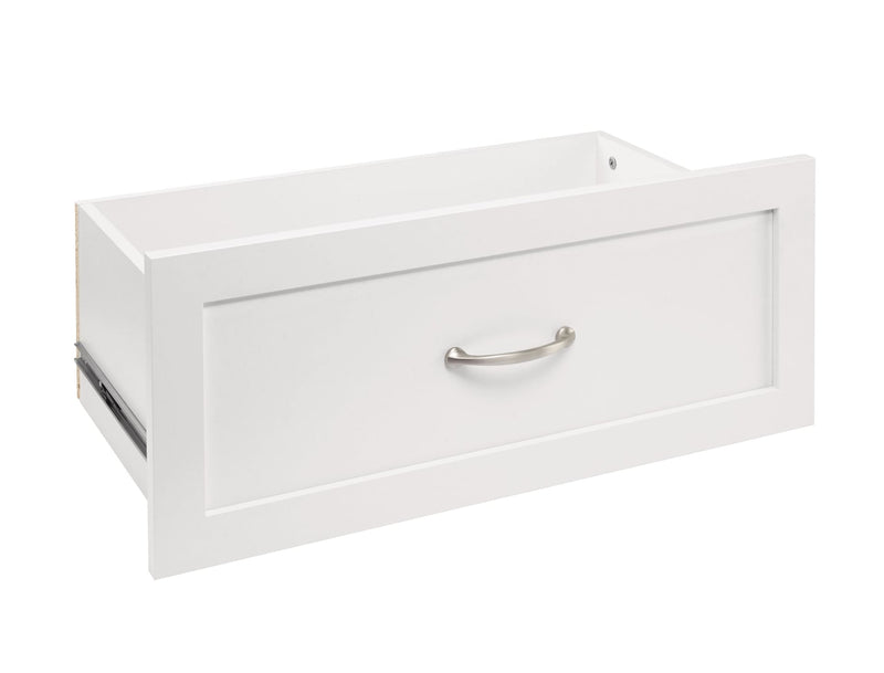 Suite Symphony Laminate Wood Drawer, White, 25-in x 10-in V9544