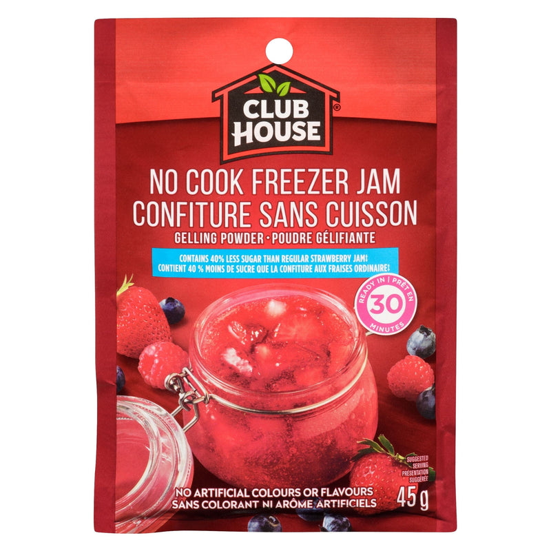 No Cook Strawberry Freezer Jam, Reduced Sugar Recipe, 45-g X7372