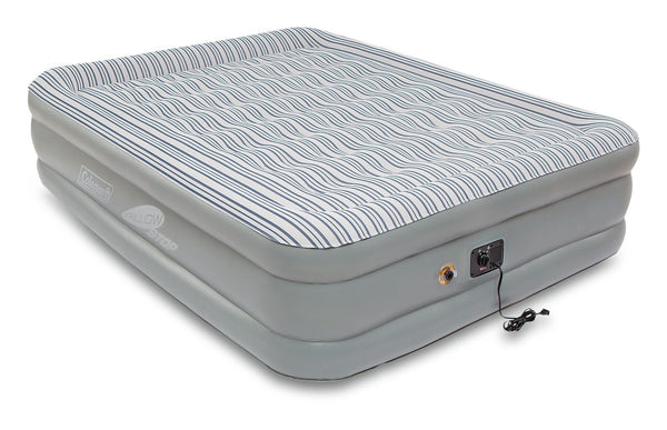 Queen SupportRest Elite Double-High Inflatable Air Mattress/Airbed with Built-In 120V Pump, Woods Outdoor Collapsible Folding Utility... T5682