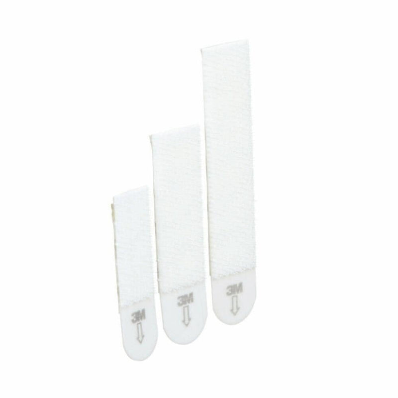 Adhesive Picture Hanging Strips Big Pack, White, 4-lbs to 16-lbs, Assorted Sizes, 34 Strips per Pack T3219