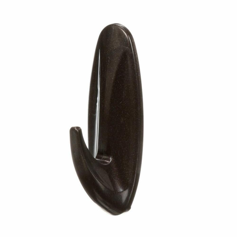 Graphite Outdoor Large Hook with All Weather Foam Strips, 5 lb Capacity L7930