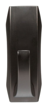 Large Metal Décor Hook with Adhesive Strips, Oil Rubbed Bronze, 5-lbs, 1 Strip per Pack