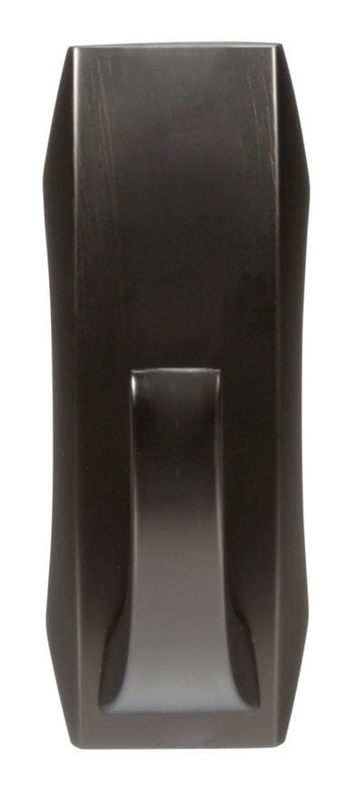 Large Metal Décor Hook with Adhesive Strips, Oil Rubbed Bronze, 5-lbs, 1 Strip per Pack M8552