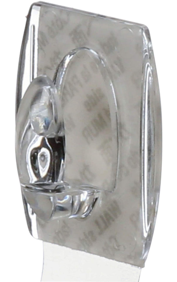 Mini Clear Hooks and Strips, For Variety Surfaces, 0.5-lb Capacity H6408