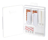 Picture Hanging Kit with Adhesive Strips, White, 50 Strips/Pack