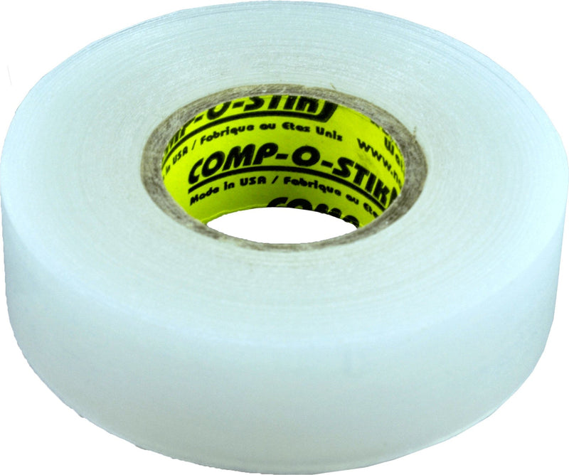Hockey Shin Pad Tape, Clear, 24-mm x 15-m, 3-pk D1997