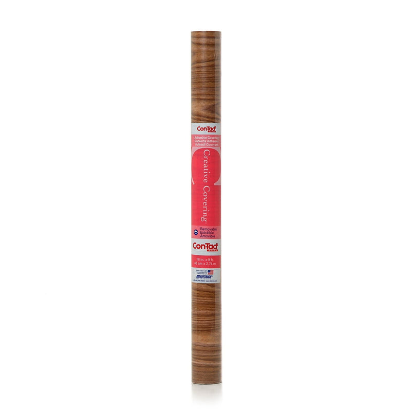 Con-Tact Creative Covering Removable Adhesive Shelf/Drawer Liner, Light Oak, 18-in x 9-ft Y7879