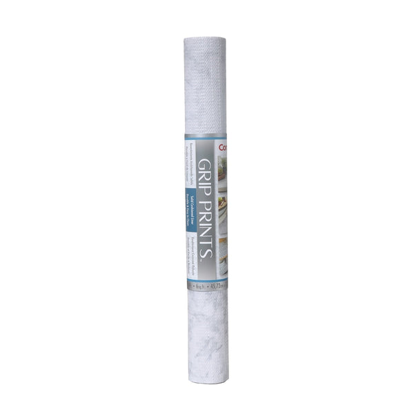 Con-Tact Grip Prints Non-Adhesive Cushioned Shelf/Drawer Liner, Marble, 18-in x 4-ft P6666