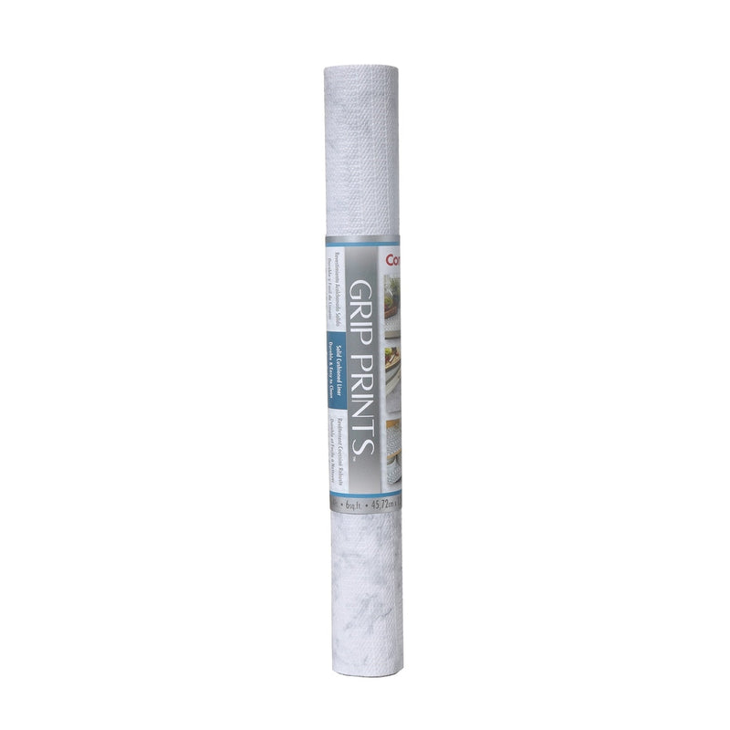 Con-Tact Grip Prints Non-Adhesive Cushioned Shelf/Drawer Liner, Marble, 18-in x 4-ft P6666