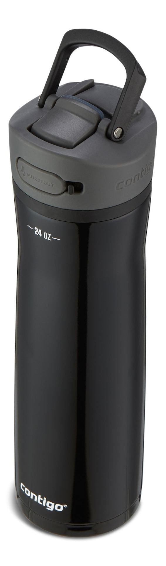 Ashland Chill 2.0 Insulated Stainless Steel Straw Water Bottle with Lid and Handle, 710-mL Z5420
