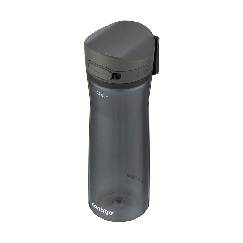 Plastic Water Bottle, 24-oz, Assorted, with Clip Handle T0694