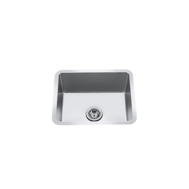 21-in Type 304 Stainless Steel UnderMount R20 Sink P7306