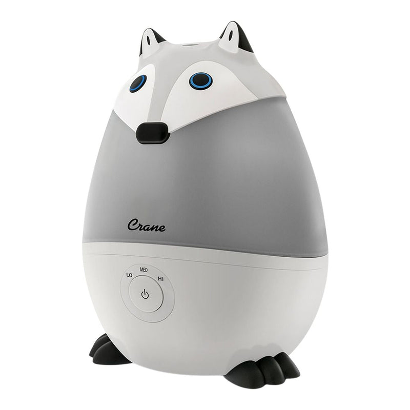 Pediatric Cool Mist Humidifier with Vapor Tray and Diffuser, Raccoon G6772