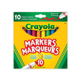 Broad Line Original Marker, 10 Pieces, Multicolour