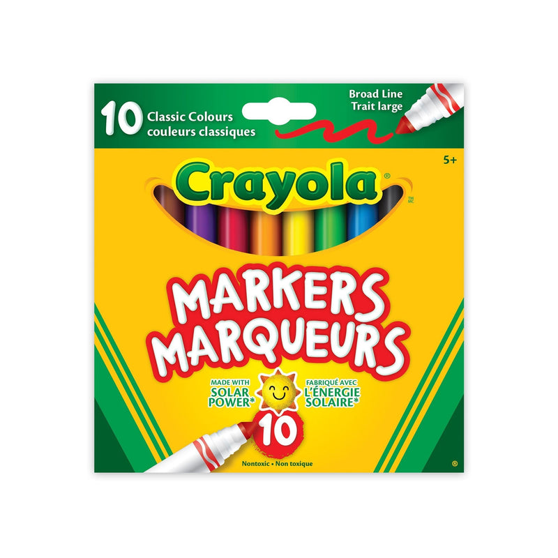 Broad Line Original Marker, 10 Pieces, Multicolour C6233