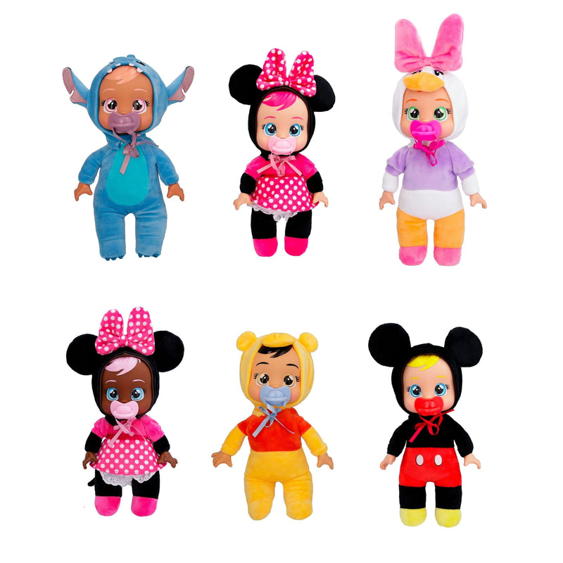 Cry Babies Tiny Cuddles Character Dolls for Ages 18m+, Various Characters G5779