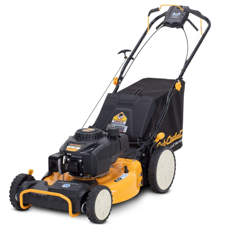 196cc 3-in-1 Gas Engine AWD Walk Behind Self-Propelled Mower, 21-in M9161