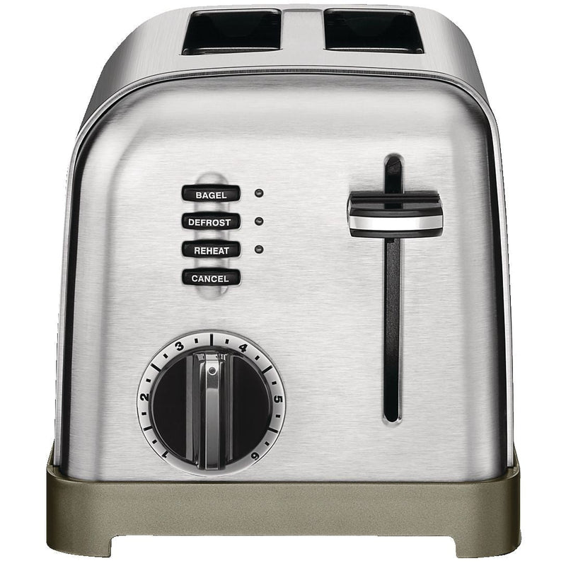 Metal Classic Toaster with 6 Settings, Stainless Steel, 2-Slices Z0833