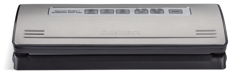 One-Touch Vacuum Sealer, Stainless Steel, Black T0267