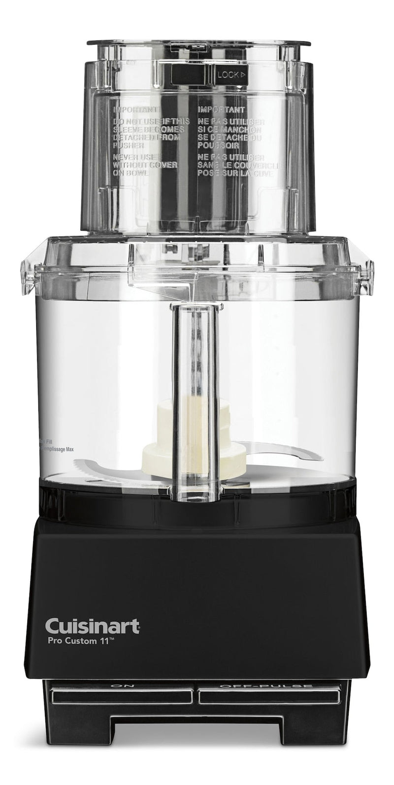 Pro Custom 11 Food Processor with Recipe Book, Black, 11 Cups Y1437