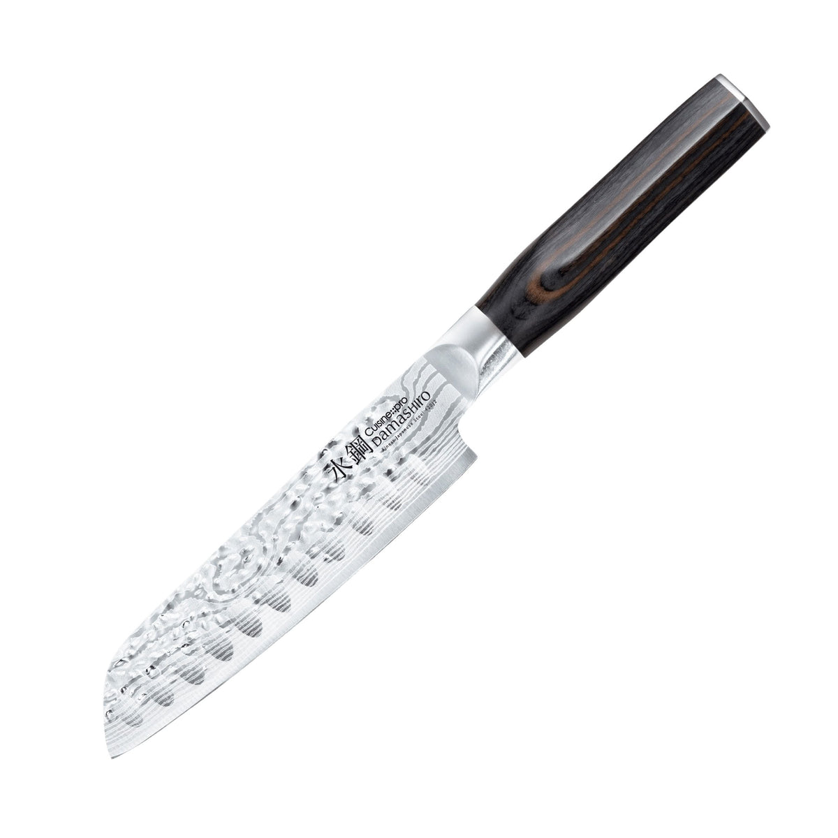 PRO DAMASHIRO EMPEROR SANTOKU 12CM TRY ME KNIFE