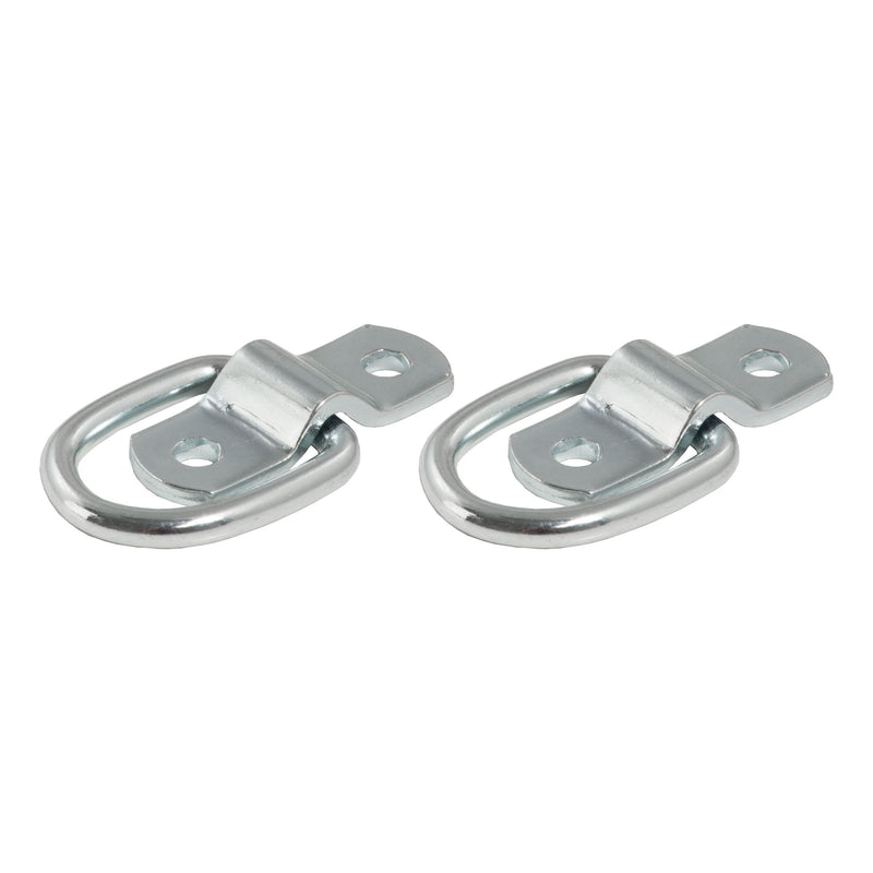 1-in x 1-1/4-in Surface-Mounted Tie-Down D-Rings, 1200-lb, 2-pk U6457