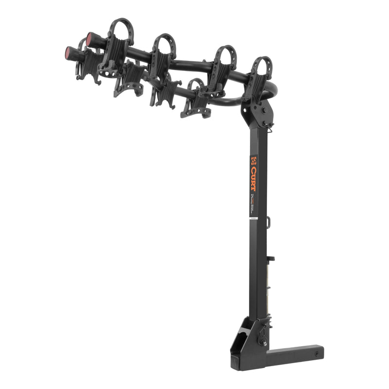 12126 Premium Hitch-Mounted Bike Rack (4-Bike, 2-in Shank) Q3955