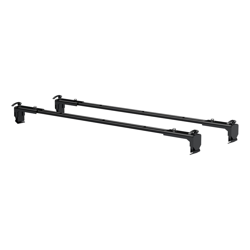 18122 Quick-Release Roof Rack Crossbars, Black Steel, Select Wrangler JK O1379