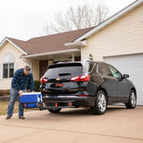 18150 60 x 20-Inch Basket Hitch Cargo Carrier, 500 lbs Capacity, Black Steel, 2-In Fixed Shank