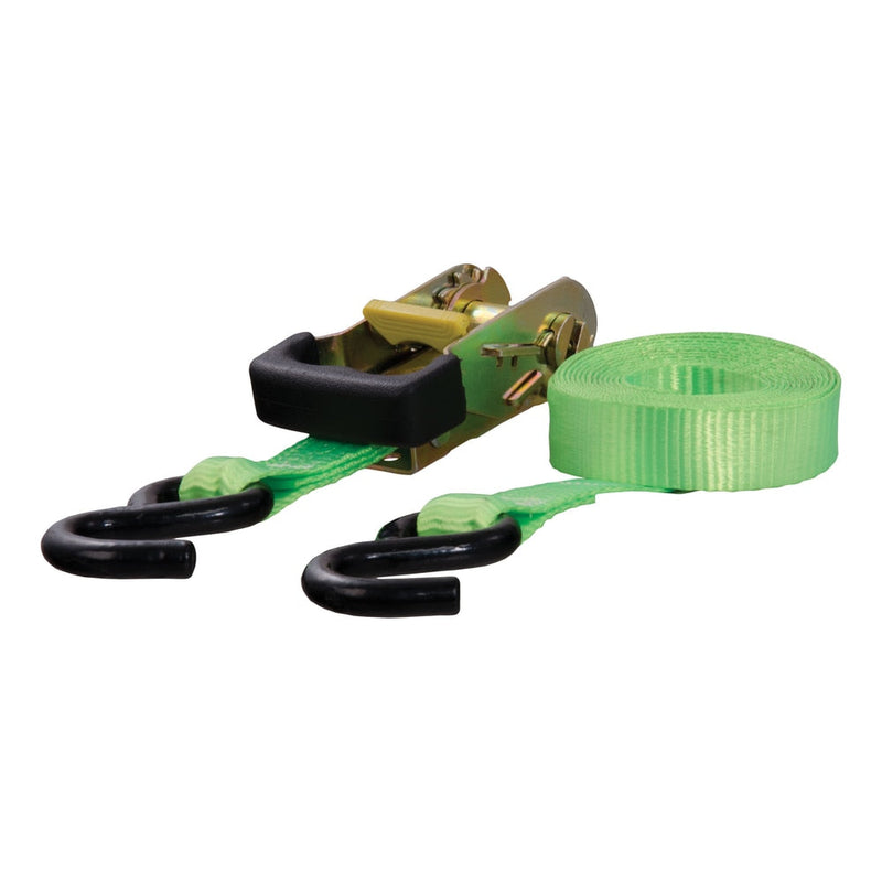 83027 16-ft Lime Green Cargo Strap with S-Hooks (1,100-lb) N7117