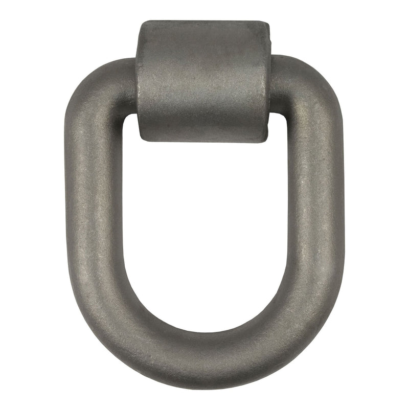 83780 3 x 4-in Weld-On Tie-Down D-Ring (15,587 lbs, Raw Steel) E7558