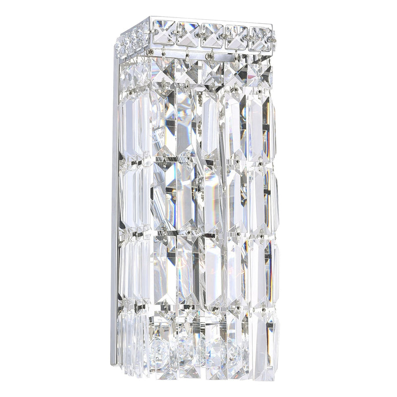 Colosseum Bathroom Sconce, Chrome O6039
