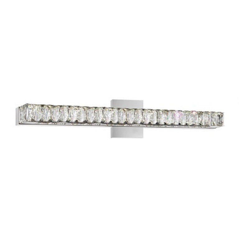 Milan LED Vanity Light, Chrome, 24-in H9481