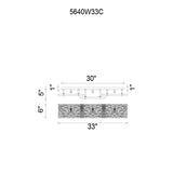 Wilma 3-Light Chrome Vanity Light