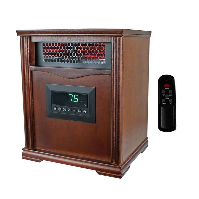 LifeSmart LifePro 4 Element 1500W Electric Infrared Quartz Space Heater K2516