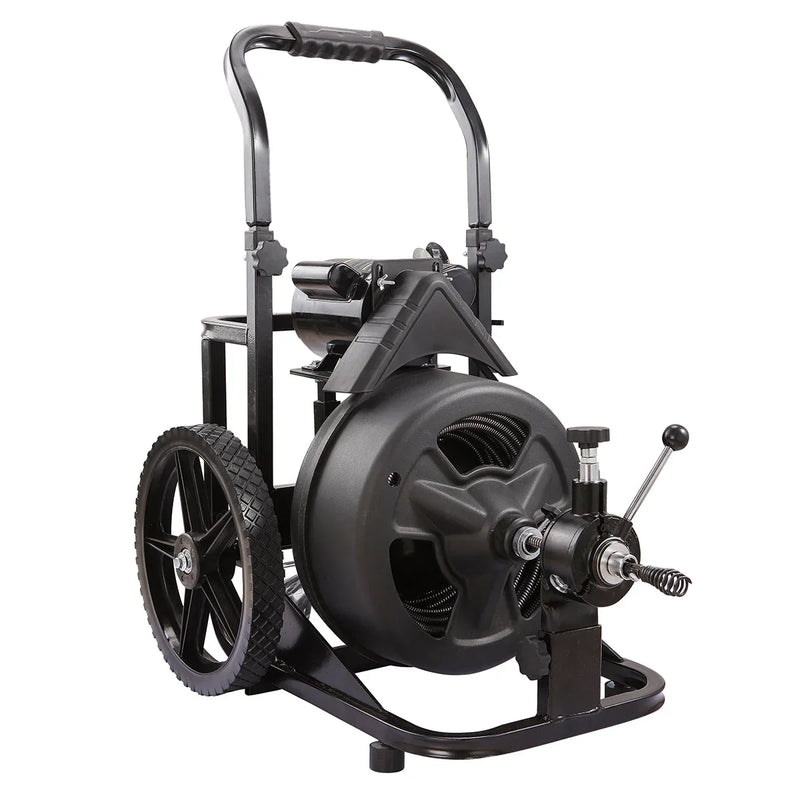Drain Snake Commercial w/Attachments 100' Electric Sewer T5090