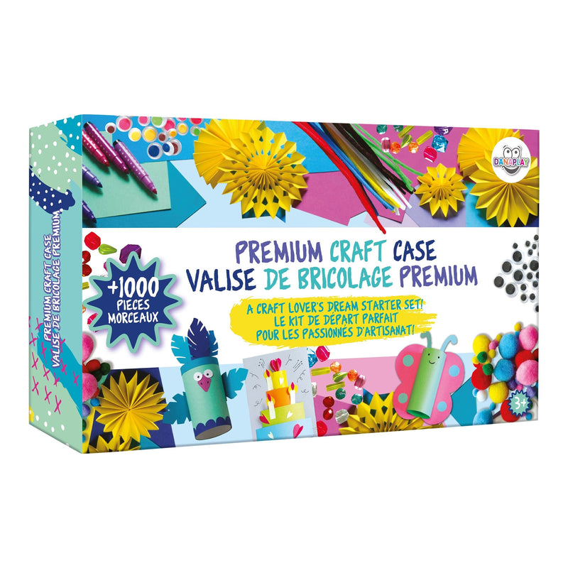 Premium Craft Case, A Craft Lover's Dream Starter Set with 1000+ Pieces P0979