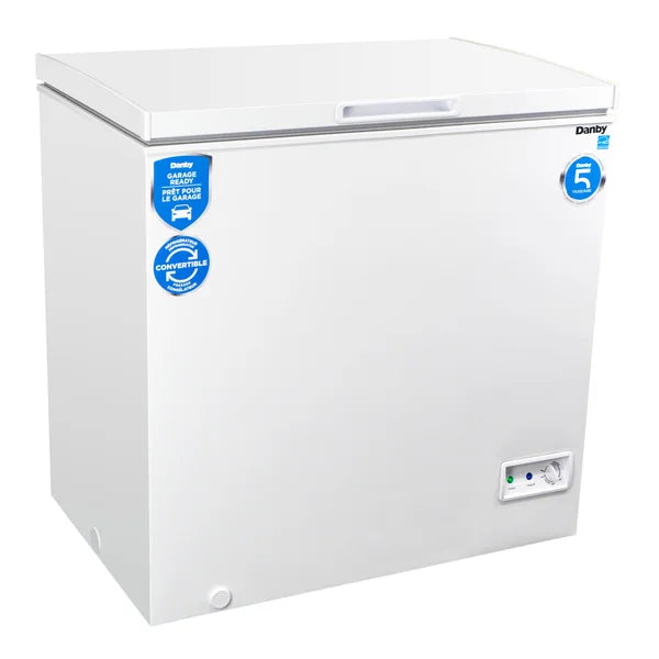 Danby 7 cu ft. Convertible Chest Freezer or Refrigerator with 5 Year Warranty G1630