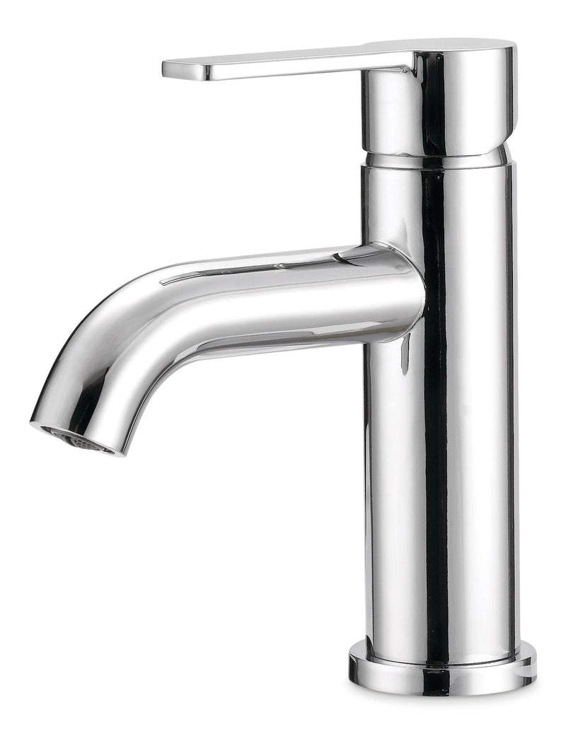 Crete Single Handle 4-in Centreset Bathroom Sink Faucet with Pop-up Drain, Chrome V2388