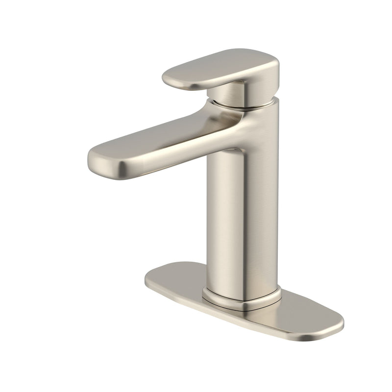 Lusora 1-Handle 4-in Centerset Lavatory/Bathroom Sink Faucet, Assorted Finishes T5165