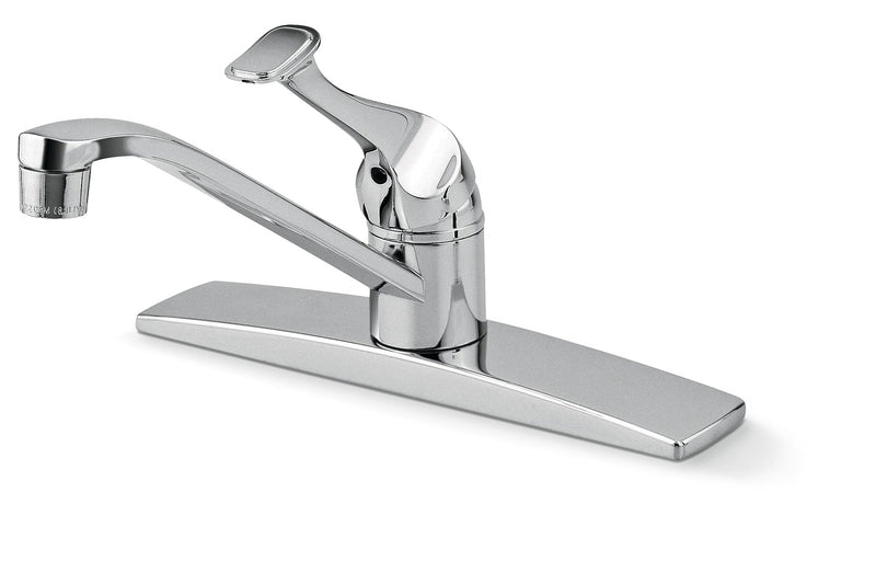 Single Handle Metal Lever Kitchen Faucet, Chrome R6598