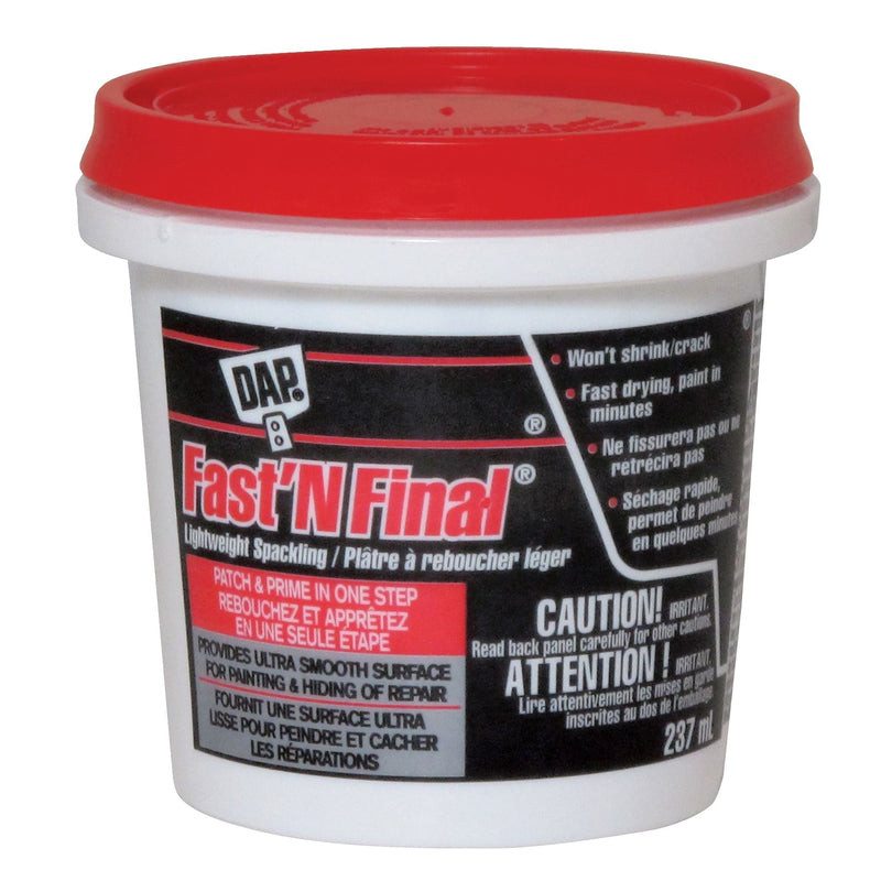 Fast N' Final Lightweight Spackling, 237-mL V1746