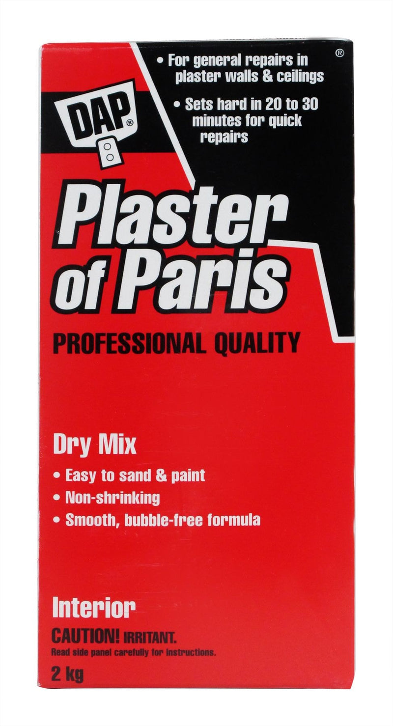 Plaster Of Paris Professional Dry Mix Plaster For Indoor Wall & Ceiling Repairs, 1.8-kg Q8164